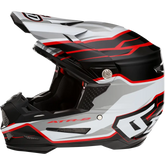 6D HELMETS ATR-2 Helmet - Phase - White/Red - XL 12-2838